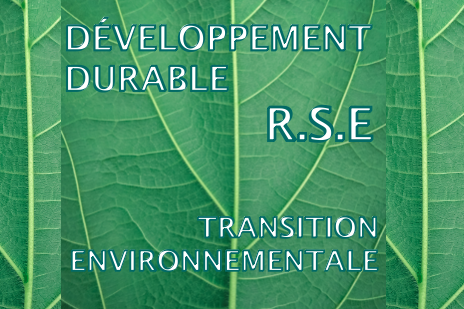 Développement durable RSE transition environnementale